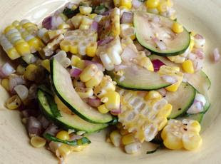 Rosted Corn Salad by Foody Schmoody
