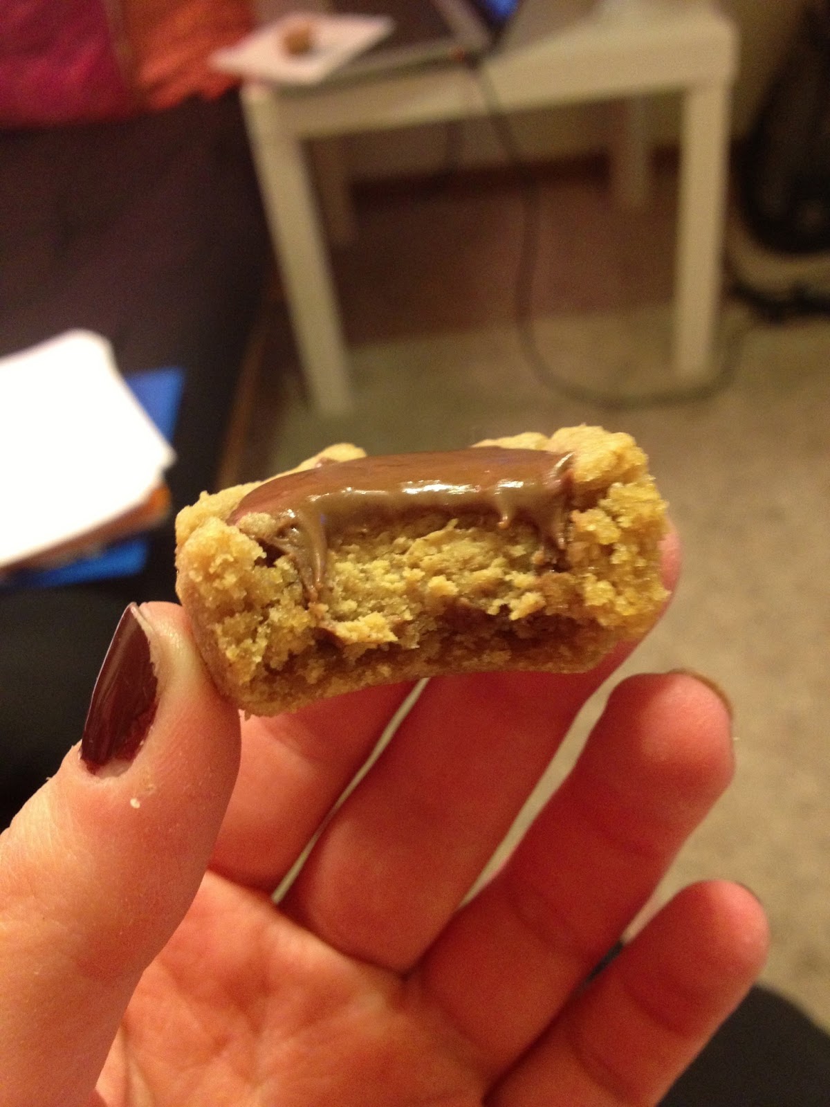 Whole Wheat Peanut Butter Cup Cookies