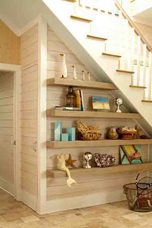 Stair Shelves
