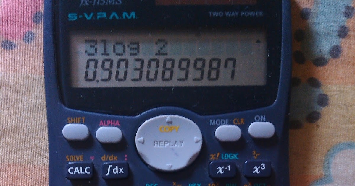 AAyobelajarz Menghitung Logaritma di Kalkulator