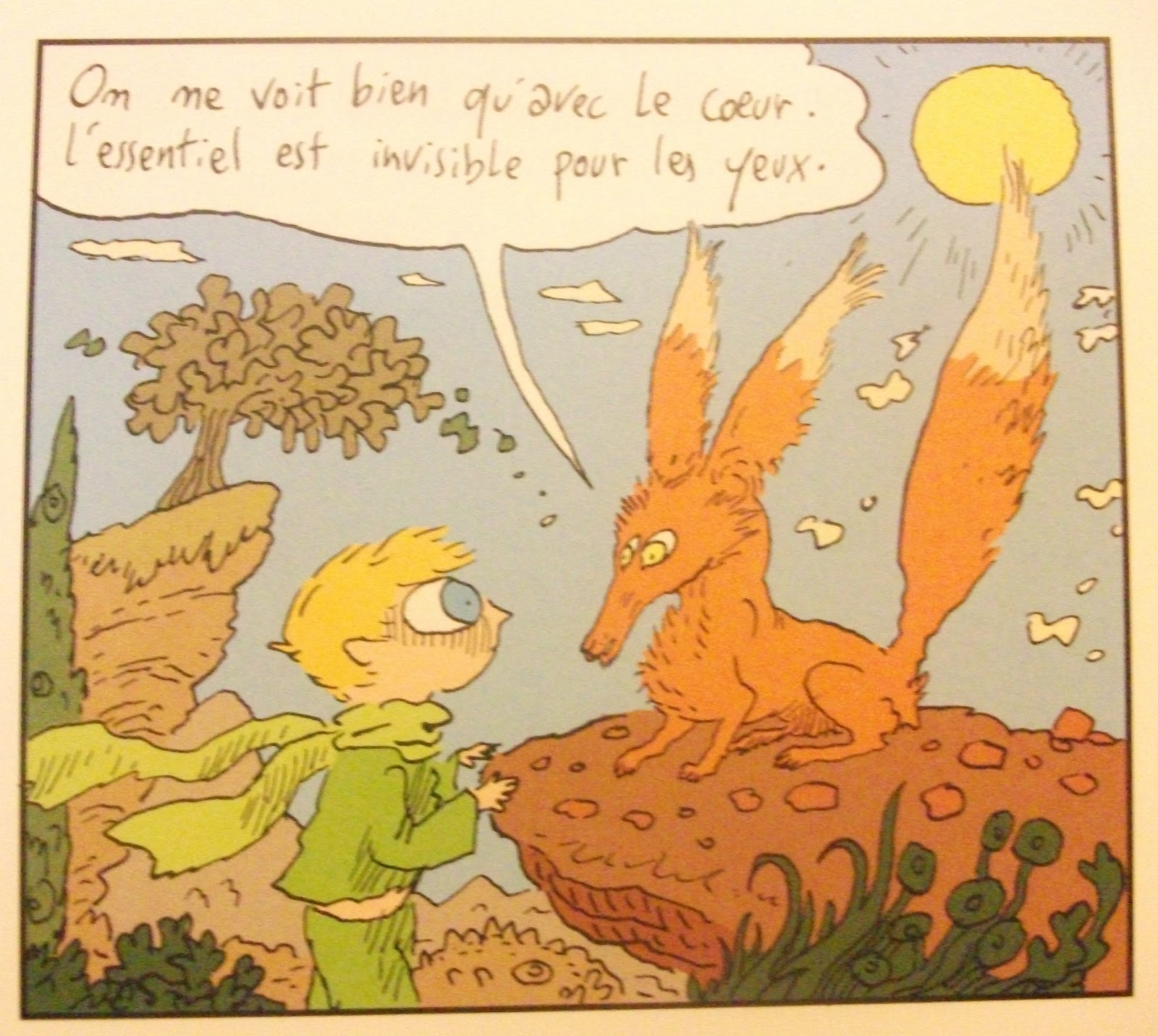 le petit prince rencontre avec le renard analyse