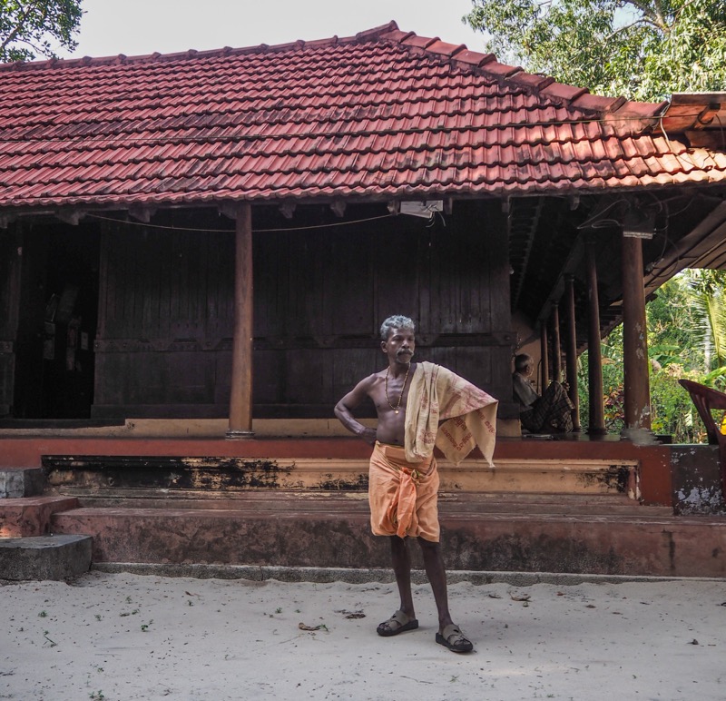 India the mysterious Elephant Camp near Alleppey, Kerala