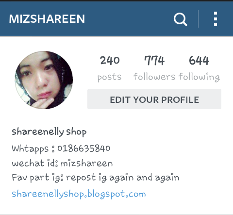 my instagram