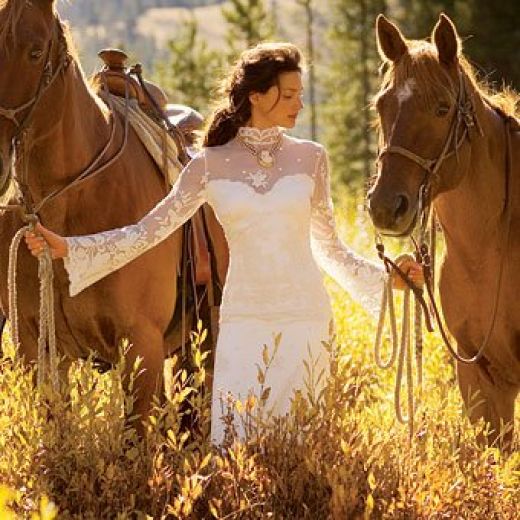 wedding hairstyles western