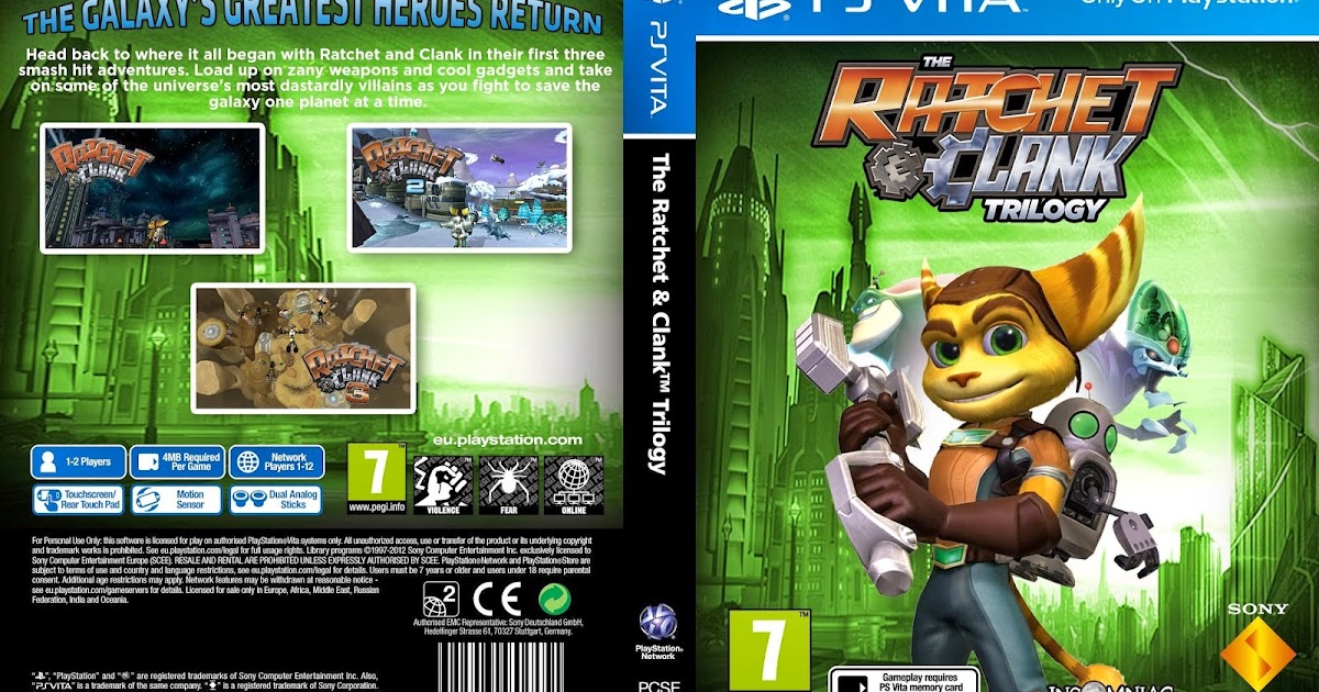 Ratchet & Clank Trilogy HD llegá el 2 de julio a PS Vita « Ahora Juego Yo