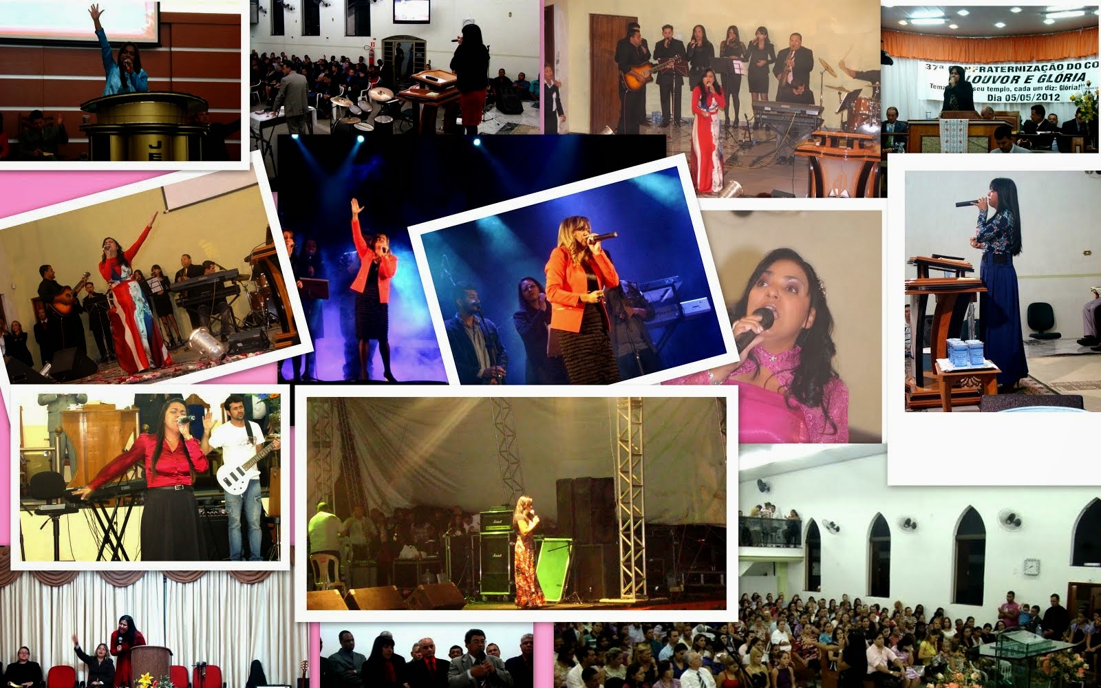 Momentos Cantora Claudia Nascimento.