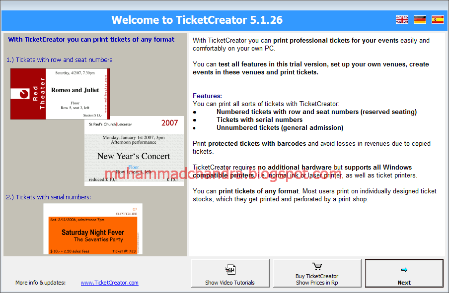 ticket creator keygens ticket creator keygens