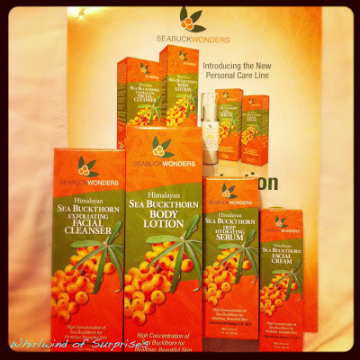seabuckthorn berry skincare line review