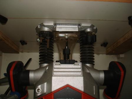House On The Rock Router Table The Under Surface Of Router Table Base Fits Into A Grooved Area To Decrease Height Lost
