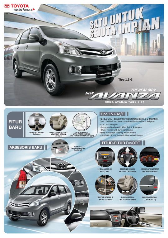 Brosur Toyota All New Avanza 2014 Promo Dealer Toyota Brosur Toyota All New Avanza 2014 Promo Dealer Toyota