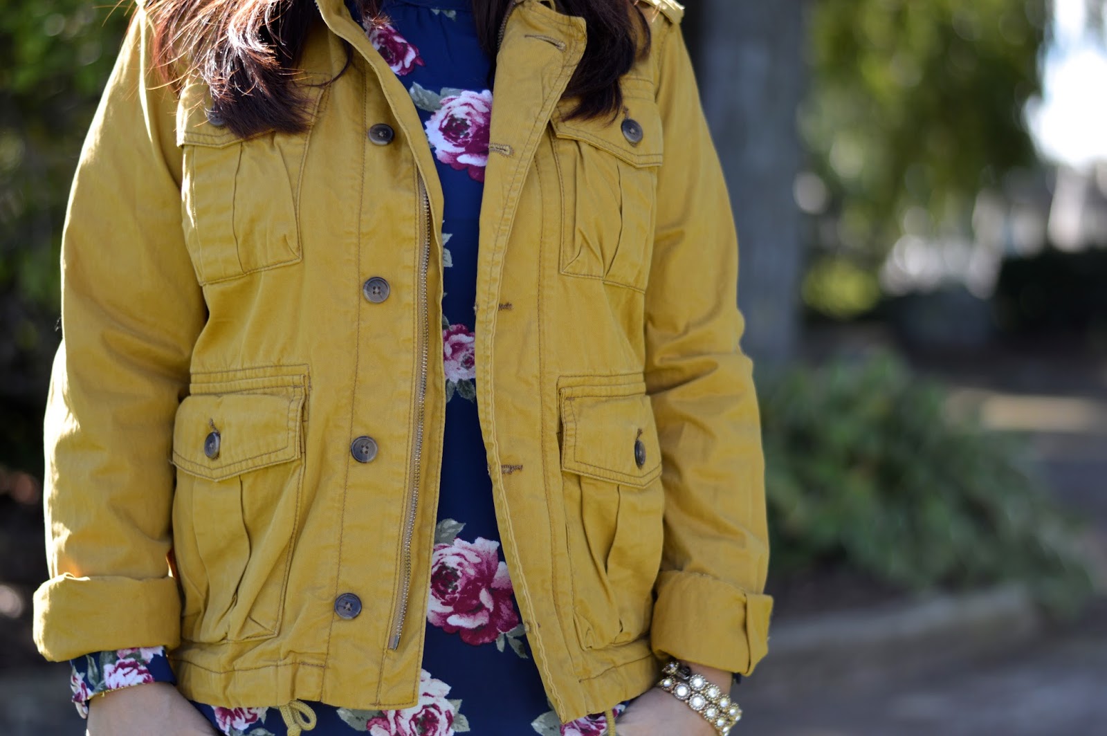 Mustard Jacket Teach in Fashion