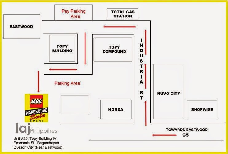 Manila Shopper LEGO Warehouse SALE Dec 2014
