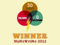 NaNoWriMo 2012