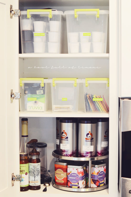 how to organize your kitchen pantry cabinet - Lemon Grove Lane