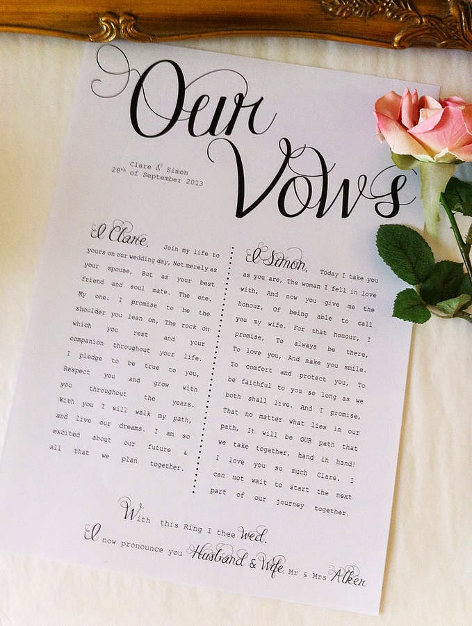 Wedding Vows Magazine Wedding