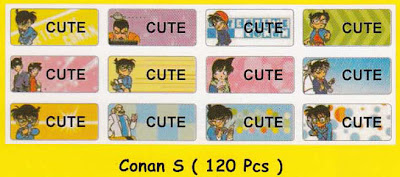 Label Nama Conan S