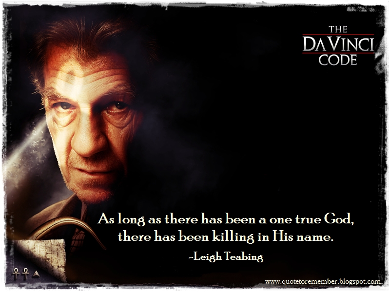 Quote To Remember The Da Vinci Code 2006