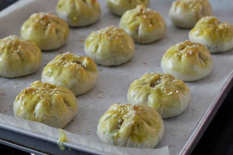 Nasi Lemak Lover Siew Bao / Flaky BBQ roasted chicken buns 鸡肉烧包