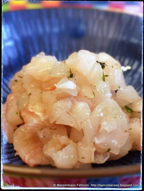 La Piccola Casa Una Semplice E Ottima Ricetta Con Pesce Crudo
