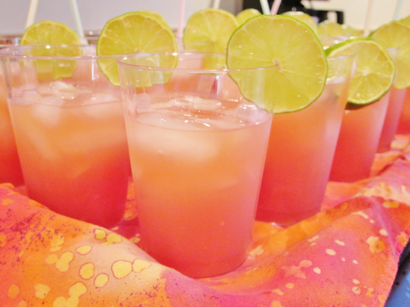 BonnieProjects Rainbow Sherbet Cocktails