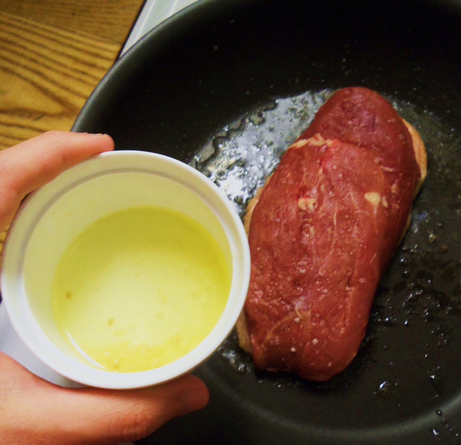 Food By Bram Duck Breast with Marsala Sauce and Sautéed Potatoes