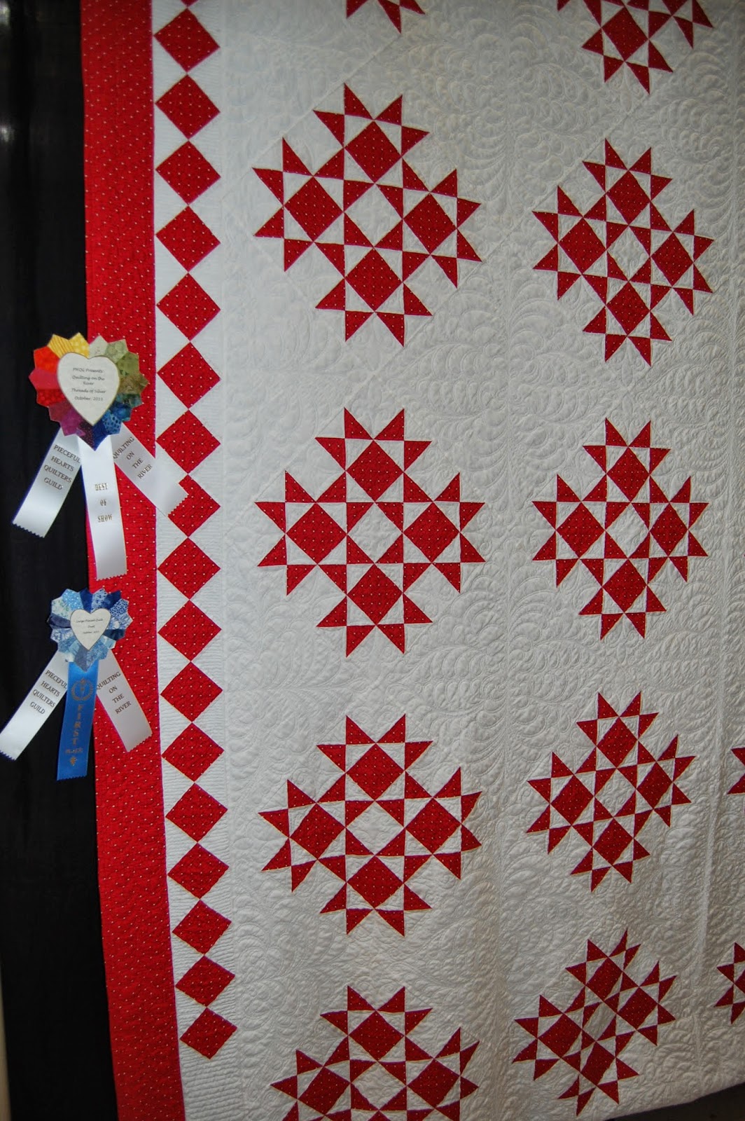 Scraps and Threadtales Quilt Show ribbon winners