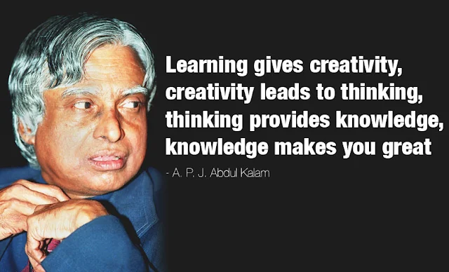 APJ Abdul Kalam, Former President, Inspirational Quotes,