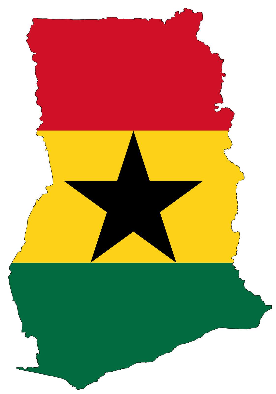 Ghana Flag 070911» Vector Clip Art - Free Clip Art Images