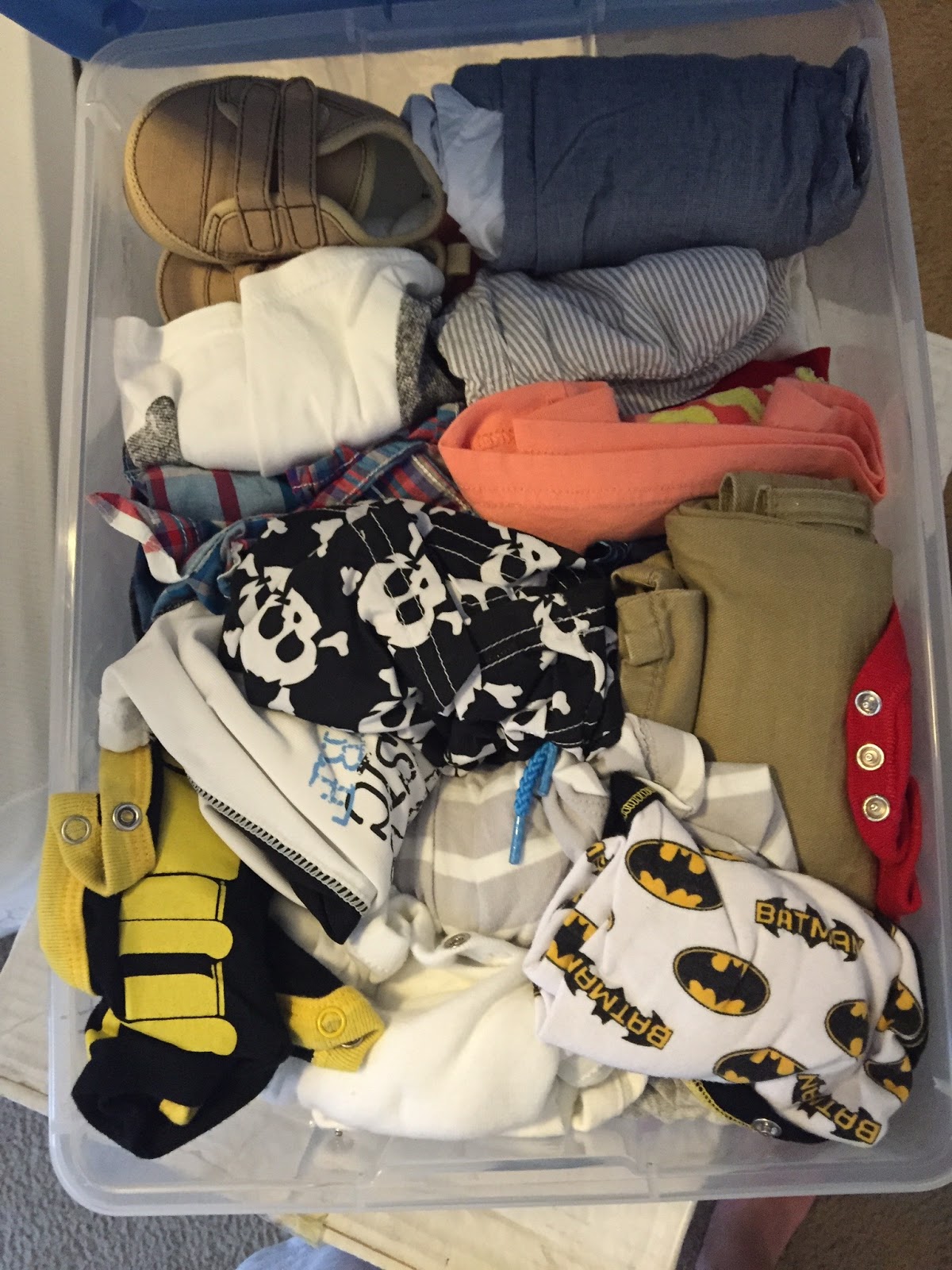 Serendipitous Discovery Keeping Baby Clothes Organized