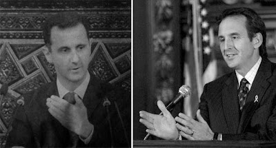 Star Tribune article with photo of Bashar Assad