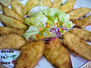 Lenguaditos De Playa Rebozados Al Pimentón
