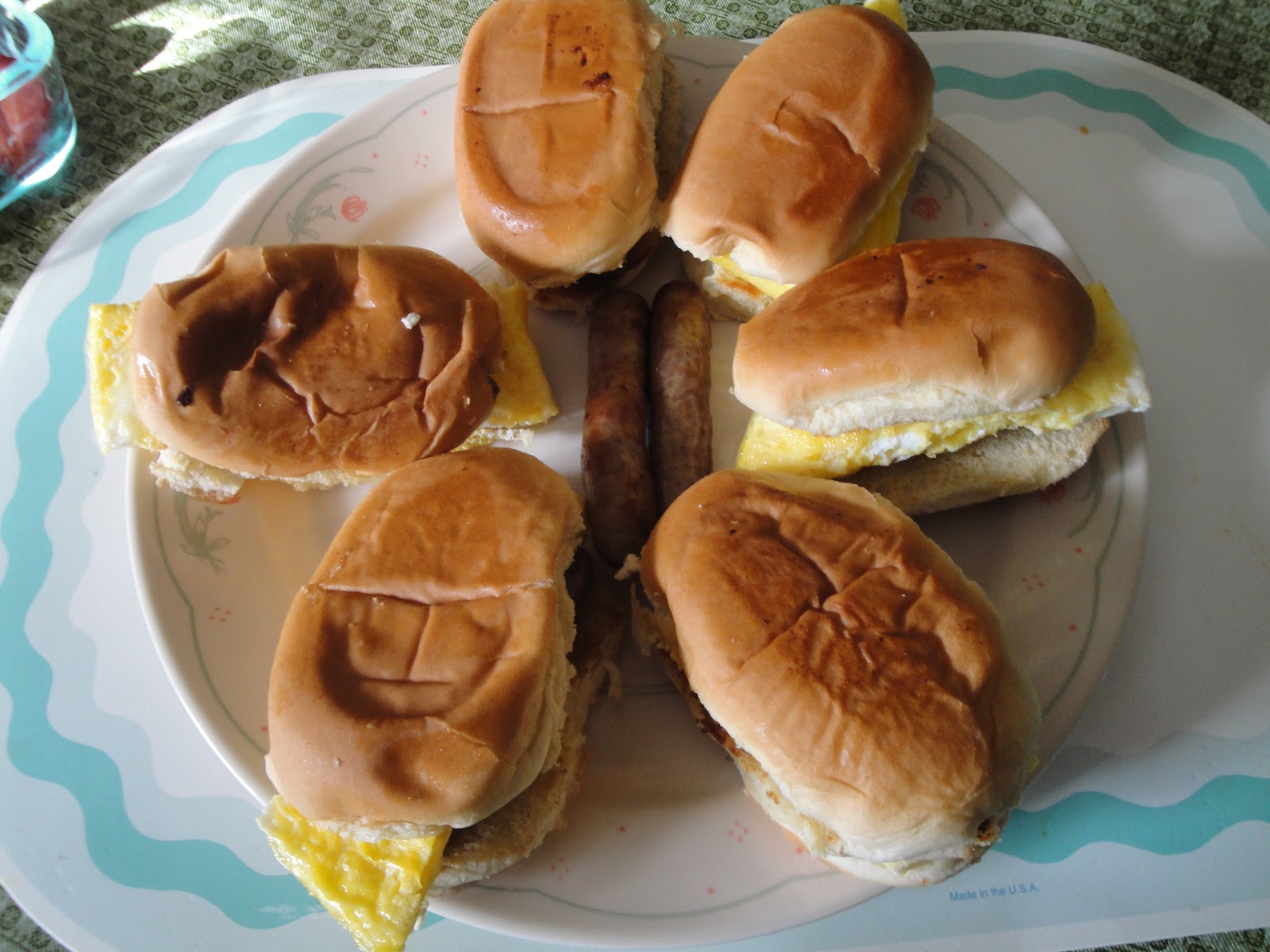 Spice Up your Life Sausage and Egg Sandwich