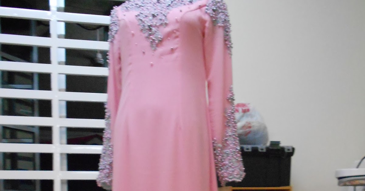 kimono dress pengantin sederhana