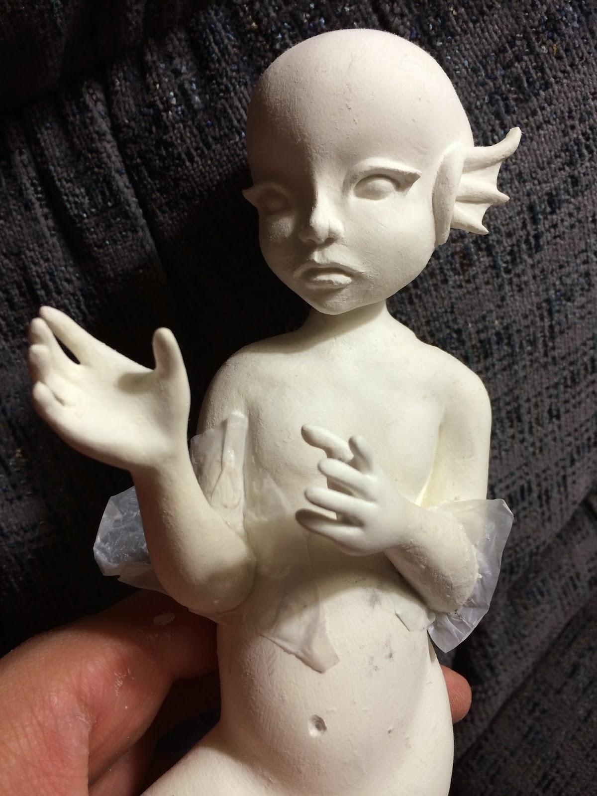 Creative Paperclay® air dry modeling material: Easy trick to BJD making Creative  Paperclay by Gloriann Irizarry