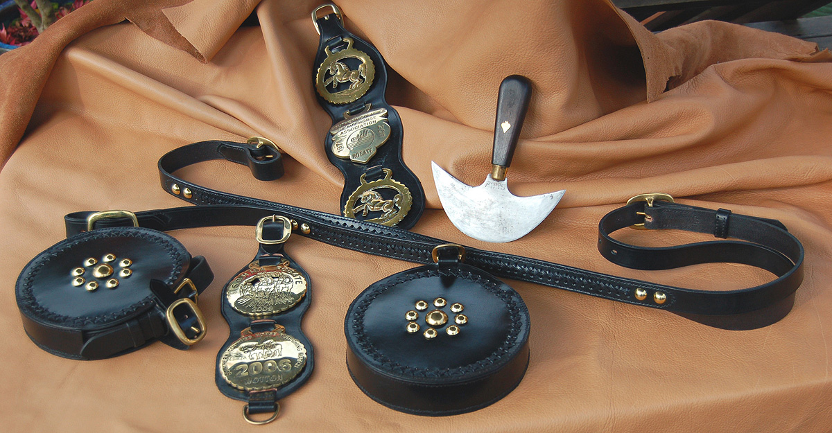 Leatherwork, repairs, saddles, bridles Broomells Heavy