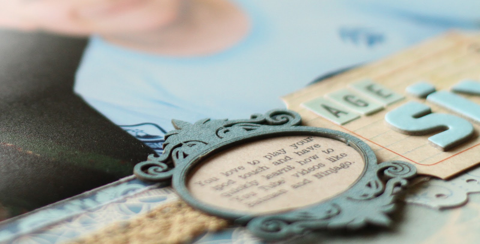 2 Crafty Chipboard Tiny Frames Belinda