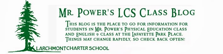 Mr. Power's LCS Class Blog
