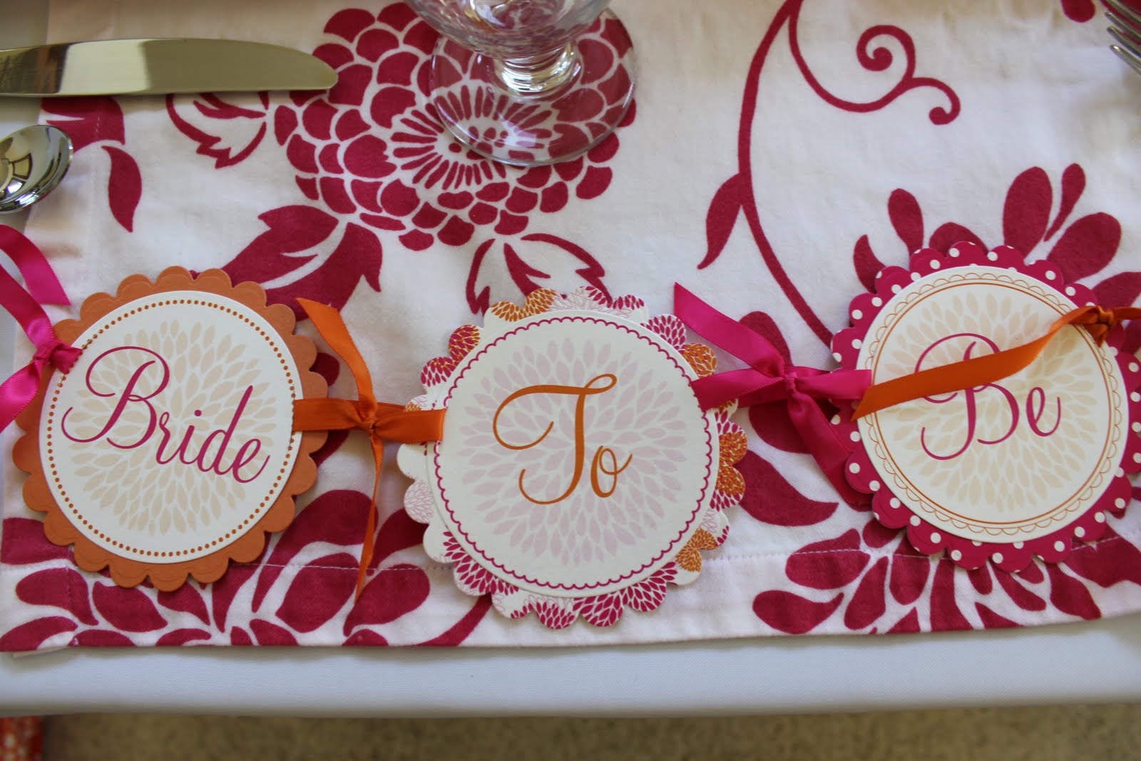 Chic to Chic Events Pink & Orange Bridal Shower