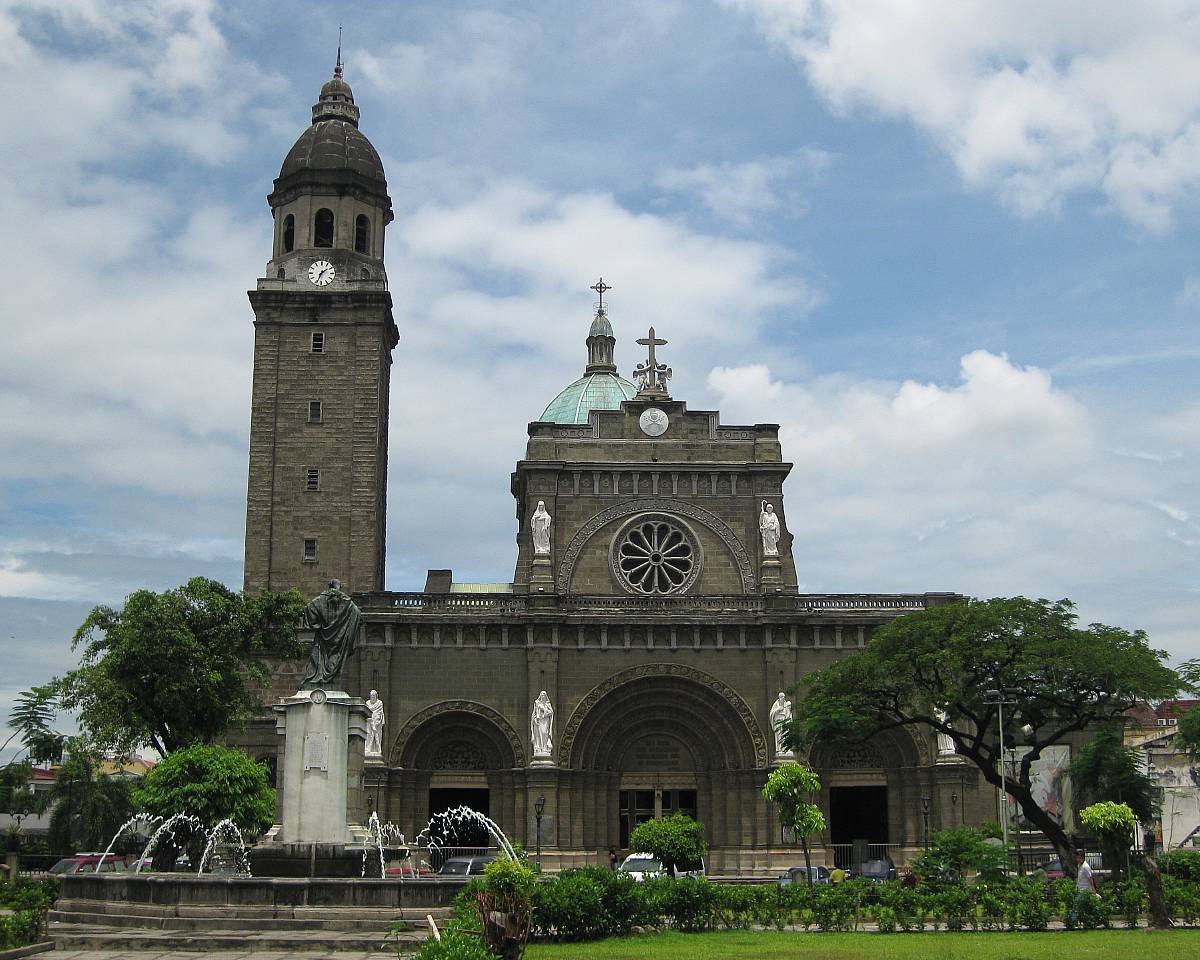 First was the Manila Metropolitan Cathedral-Basilica or the Manila