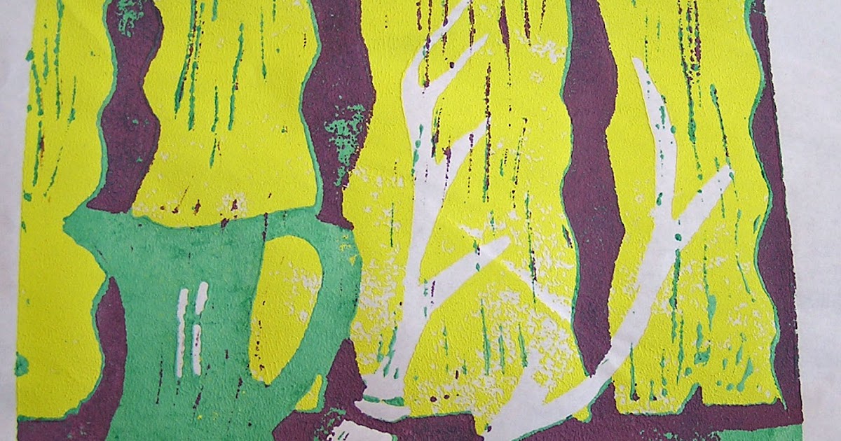 Artistic Journeys Reduction Lino Print