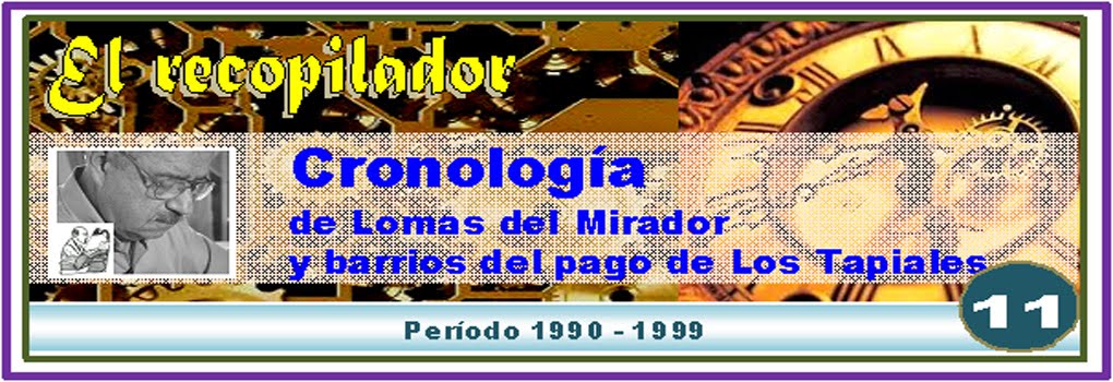 CRONOLOGIA 110 - Pag. 11 1990- 1999