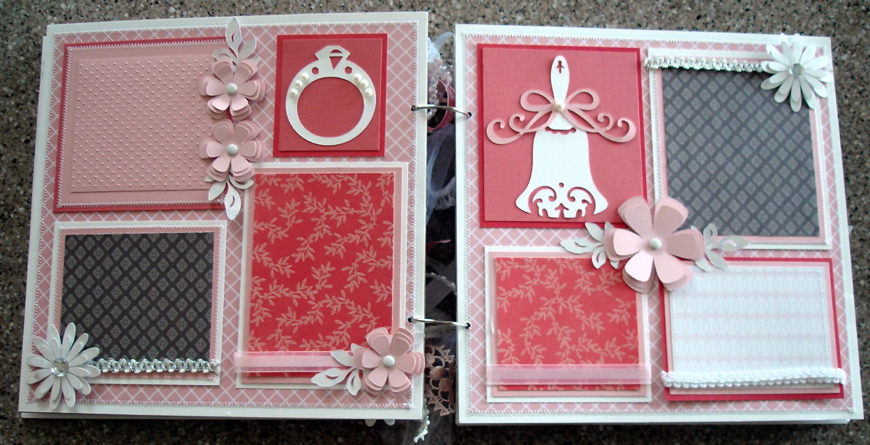 Scrapbooking by Phyllis Wedding 12x12 Chipboard Scrapbook Photo Album