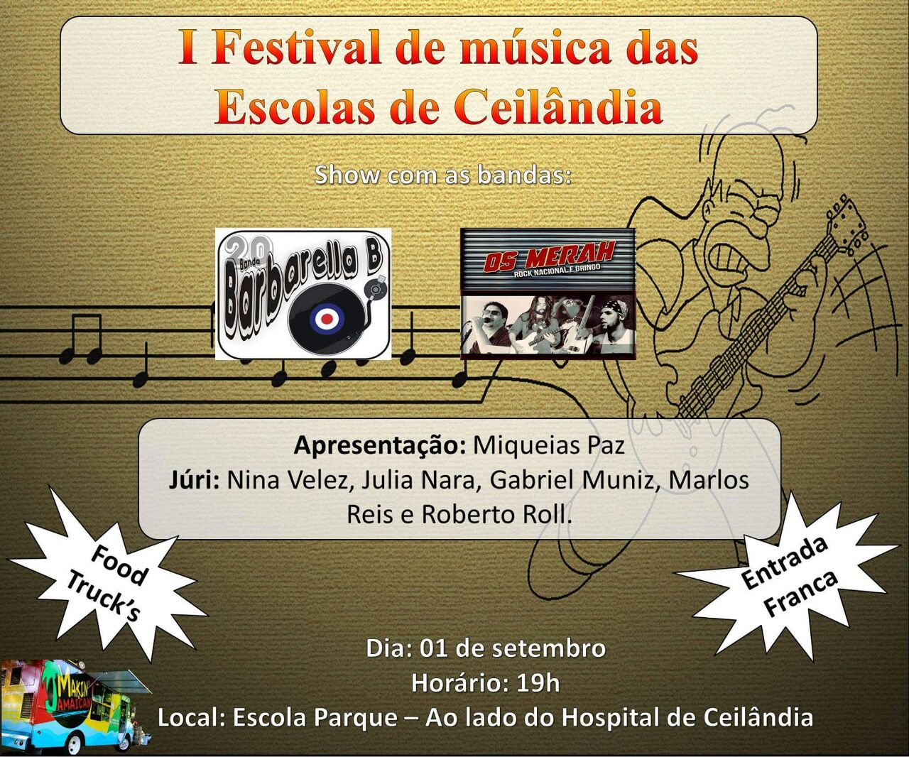 I FESTIVAL DAS ESCOLAS PÚBLICAS DE CEILANDIA