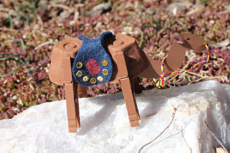 My Mommy Makes It Camel Craft for Nauryz