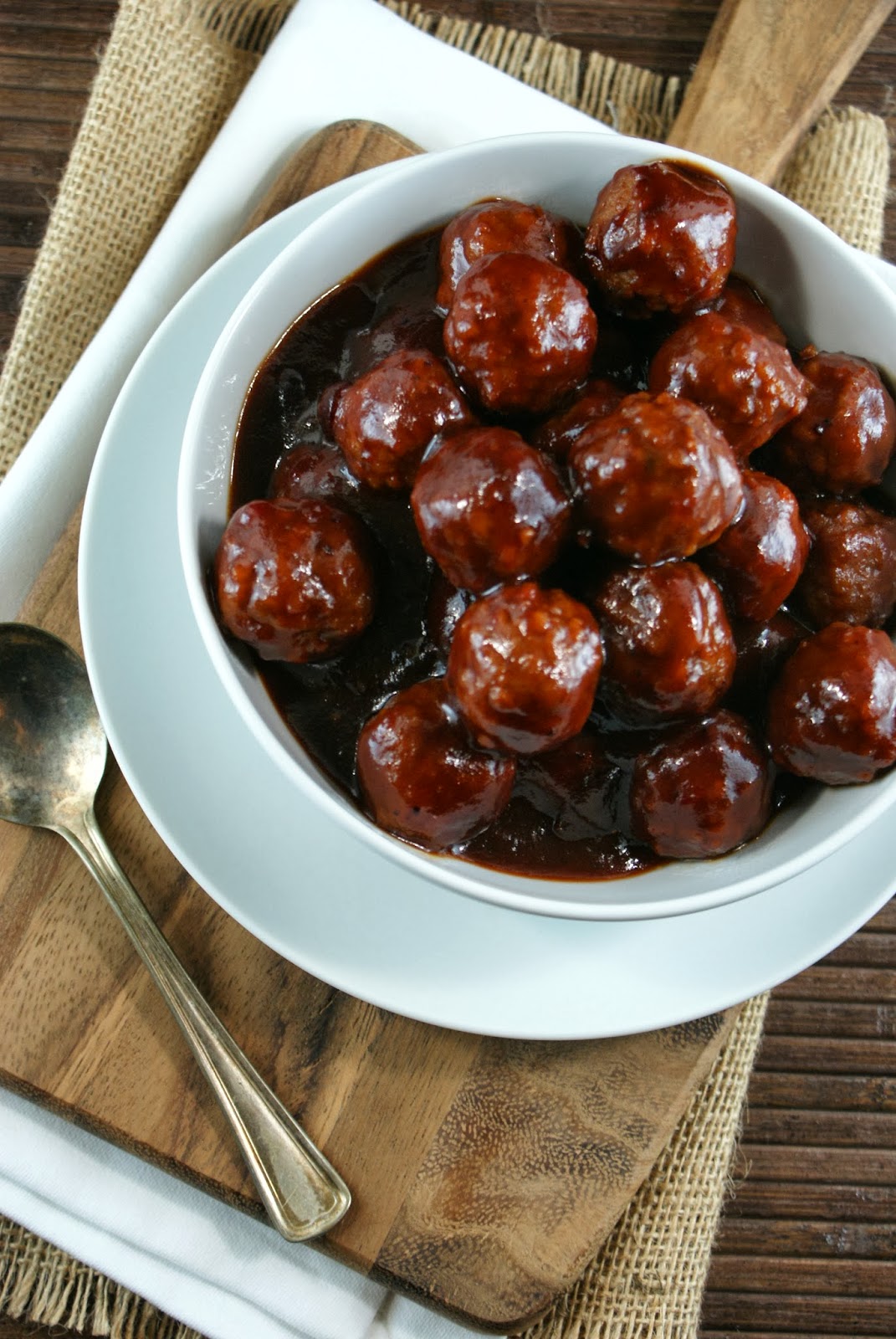 Authentic Suburban Gourmet Cranberry Cocktail Meatballs Friday Night
