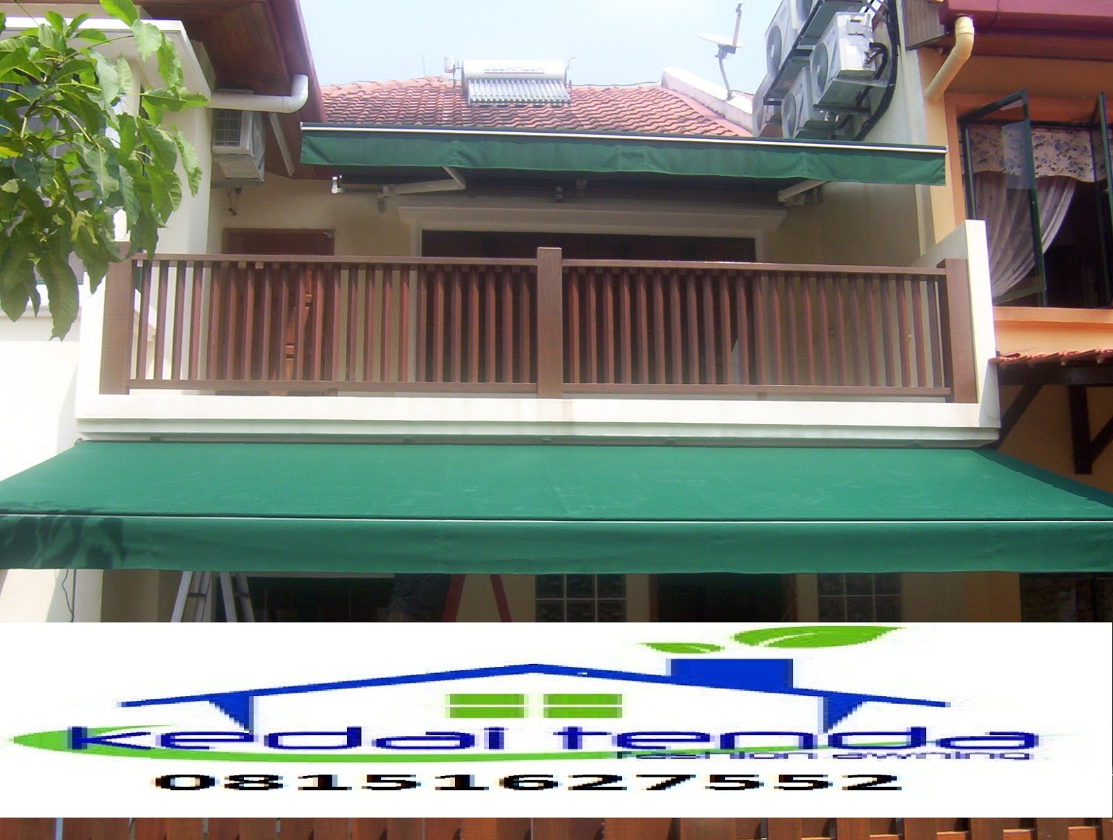 Awning gulung  MA 8  ( Retractable Awning MA8 ) 08151627552 (KARSUDI )