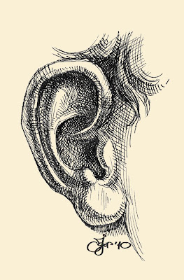 oreille (comment dessiner l'oreille)