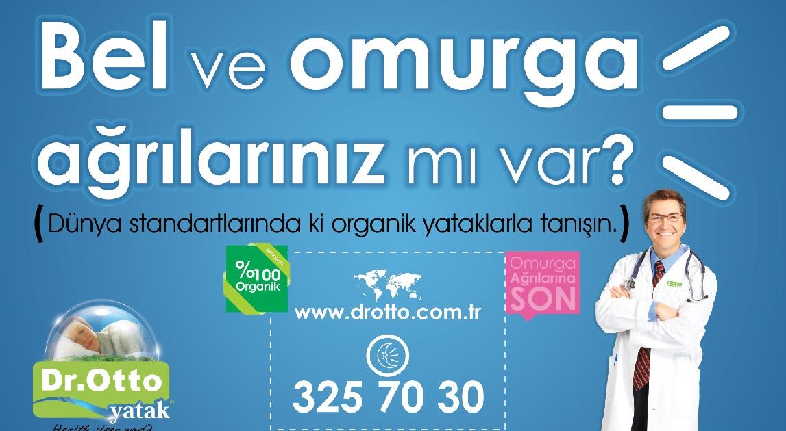 Dr.Otto Yatak Türkiye Bel ve Boyun Sağlığı İçin Yatak Seçimi ve Uygun