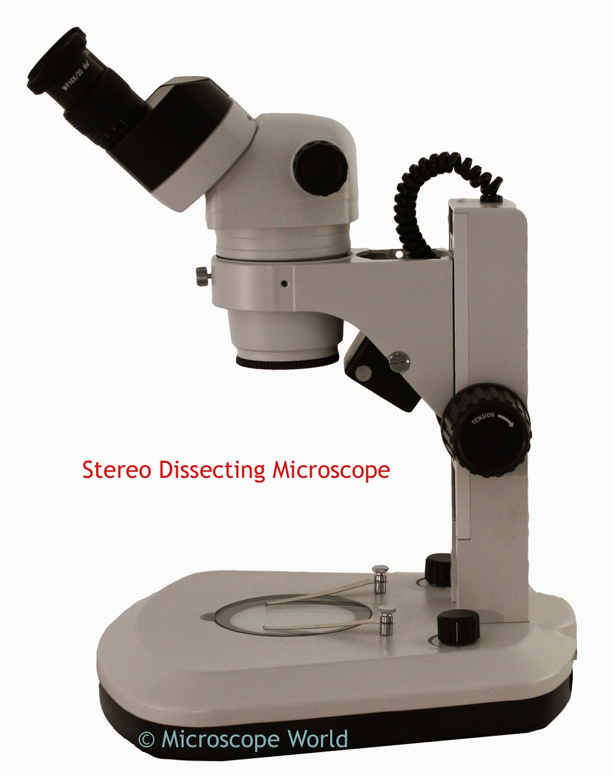 Stereo dissecting microscope 10x-40x