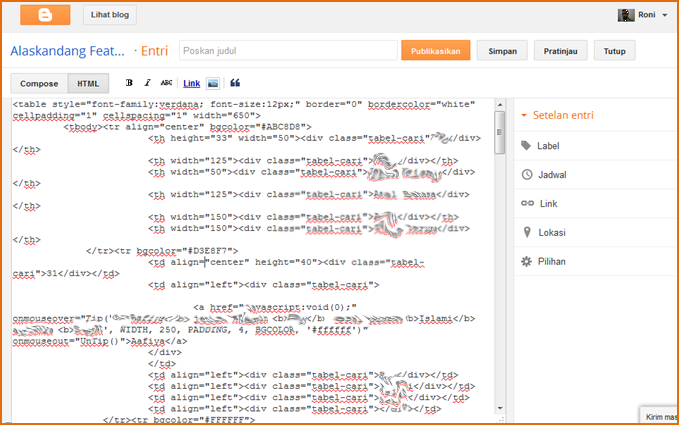 Cara Membuat Artikel Feature | cara membuat copy paste artikel dan tabel alaskandang Cara Membuat Artikel Feature | cara membuat copy paste artikel dan tabel alaskandang